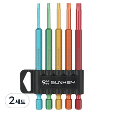 썬키 별비트 세트 컬러 SSB-110CS, 2세트