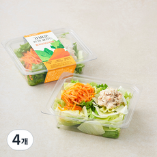 팜에이트 가벼운 한끼 샐러드 참치 & 당근라페, 140g, 4개