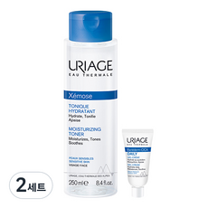 유리아쥬 제모스 토너 +시카 젤 크림, 250ml, 2개