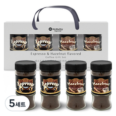 McNulty Coffee 即溶原豆瓶裝咖啡 50g 2種*2入禮盒組, 5組