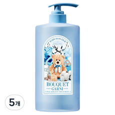 부케가르니 실크 케라틴 트리트먼트 베이비파우더, 1L, 5개