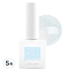젤로젤로 글로우듀 컬렉션 시럽젤, JJ-56 아쿠아 드롭, 10ml, 5개