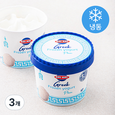 KRIKRI 그릭 프로즌 요거트 플레인 (냉동), 90g, 1개입, 3개