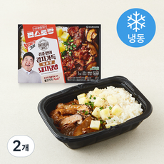 아워홈 편스토랑 온더고 감자가득 짚불향 돼지덮밥 (냉동), 315g, 2개
