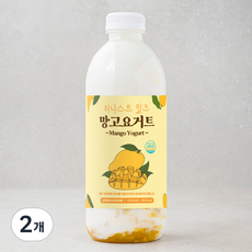 어니스트밀크 망고 요거트, 1L, 1개입, 2개