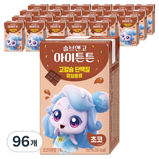 솔브앤고 아이튼튼 초코 음료, 150ml, 96개