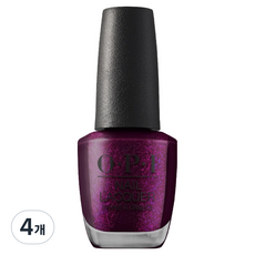 오피아이 네일락커 매니큐어, S071 LINCOLN PARK AFTER BRUNCH, 4개, 15ml