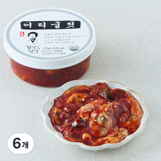 동광 김정숙 젓갈 어리굴젓, 120g, 6개