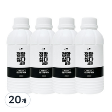 정말싫다 세균 소독용 에탄올, 20개, 250ml
