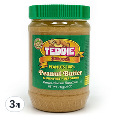 테디 스무스 땅콩버터잼, 737g, 1개