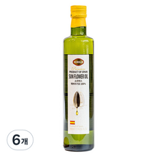 Sorbas 葵花油, 6個, 500ml
