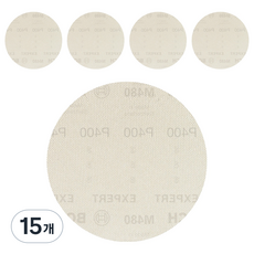보쉬 EXPERT M480 원형150mm 6 망사 사포 P400 2608900697, 15개