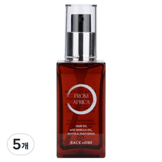 Baekaetwon 非洲護髮油, 5個, 48ml