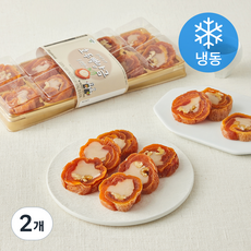 All바른농장 호두백앙금 곶감말이 (냉동), 2개, 200g