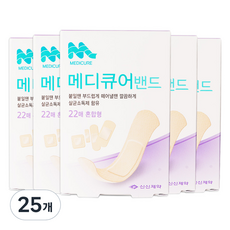 신신제약 메디큐어 밴드, 25개, 22개입