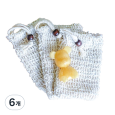 米色生活皂泡沫網, 混色, 6個