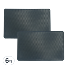 쎈나인 차량용 논슬립 대형 접착 패드, 6개