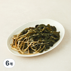 나물투데이 국내산 데친 건방풍, 350g, 6개, 1개입