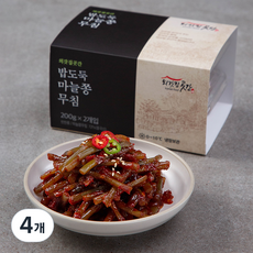 외갓집곳간 밥도둑 마늘쫑무침, 200g, 4개
