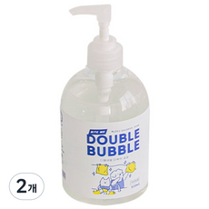 바잇미 반려동물 더블버블 멀티퍼포즈 솝 다목적 세제, 500ml, 2개