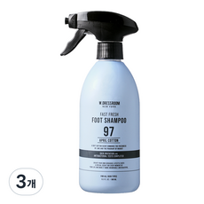 더블유드레스룸 패스트 프레시 풋샴푸 No 97 에이프릴코튼, 1개입, 3개, 500ml