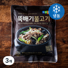 소디프 뚝배기불고기 (냉동), 400g, 3개