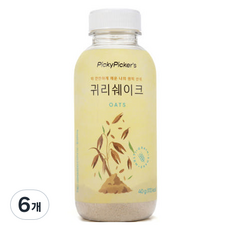 피키피커스 원픽선식 귀리쉐이크 미숫가루, 40g, 6개