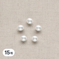 코하스아이디 허그 진주펄 단추 13mm, 15개