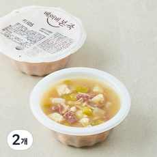 본죽키즈 한우 된장국, 150g, 2개