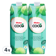 Malee 椰子水, 1L, 4入