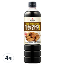 몽고간장 마늘 간장 소스, 1.05kg, 4개