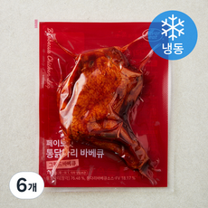 페이보잇 통닭다리 바베큐 그릴드 바비큐 (냉동), 190g, 6개