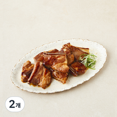 고급진 더 맛있는 양념 한입찜갈비, 2개, 800g