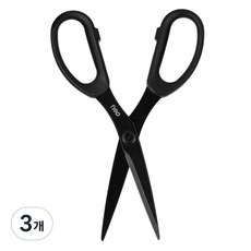 델리 블레이드 가위, 블랙, 3개