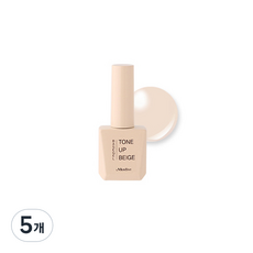 모스티브 칼라 젤폴리시 톤업 베이스 젤, 베이지, 12ml, 5개