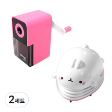 2Youngdesign 2 步深度可調卷筆刀 + Molangi 迷你吸塵器, 隨機出貨(卷筆刀)，迷你吸塵器(molrangi), 2組