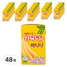 삼육 삼육두유 바나나, 140ml, 48개