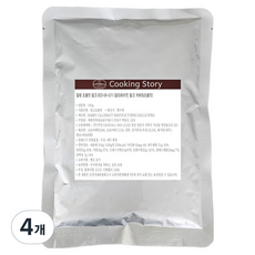 쿠킹스토리 칼레 823 깔리바우트 밀크 커버춰초콜릿, 4개, 100g