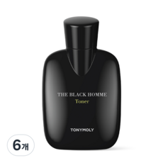 TONYMOLY THE BLACK 男士化妝水, 160ml, 6個