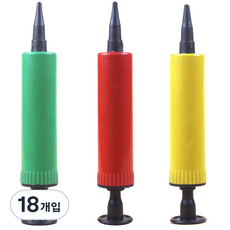 파티복닷컴 튜브펌프 공기주입기 PB27, 랜덤 발송, 18개입