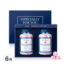 닥터브라이언 비오틴 구미 5000 복숭아맛 100 100p, 300g, 6개