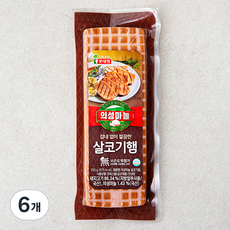 롯데햄 의성마늘 살코기햄, 250g, 6개