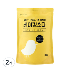 조은리빙 베이킹소다, 3kg, 2개