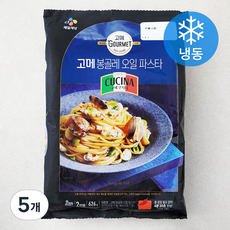 고메 봉골레 오일 파스타 2인분 (냉동), 626g, 5개