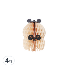 piozio 動物造型替換加濕紙 Panda, 4個
