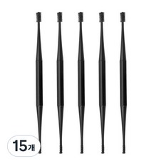 Blue Bucket 高效掏耳棒 黑色, 15個, 1入