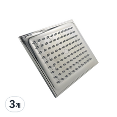 Dujinbas高級型向日葵蓮蓬頭 銀色, 3個, 鉻合金