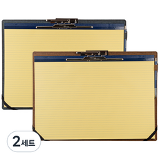 OXFORD 클립보드 프레젠테이션 키트 A3 클립보드 + A3 패드 2종 세트, 랜덤발송, 2세트