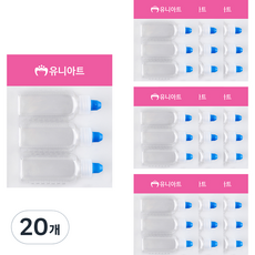 유니아트 약병 3.6 x 9.1 x 3 cm 3p, 20개
