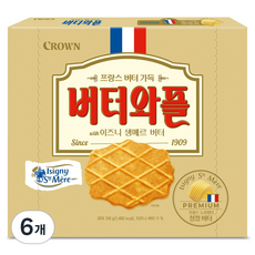 버터와플 이즈니, 6개, 316g